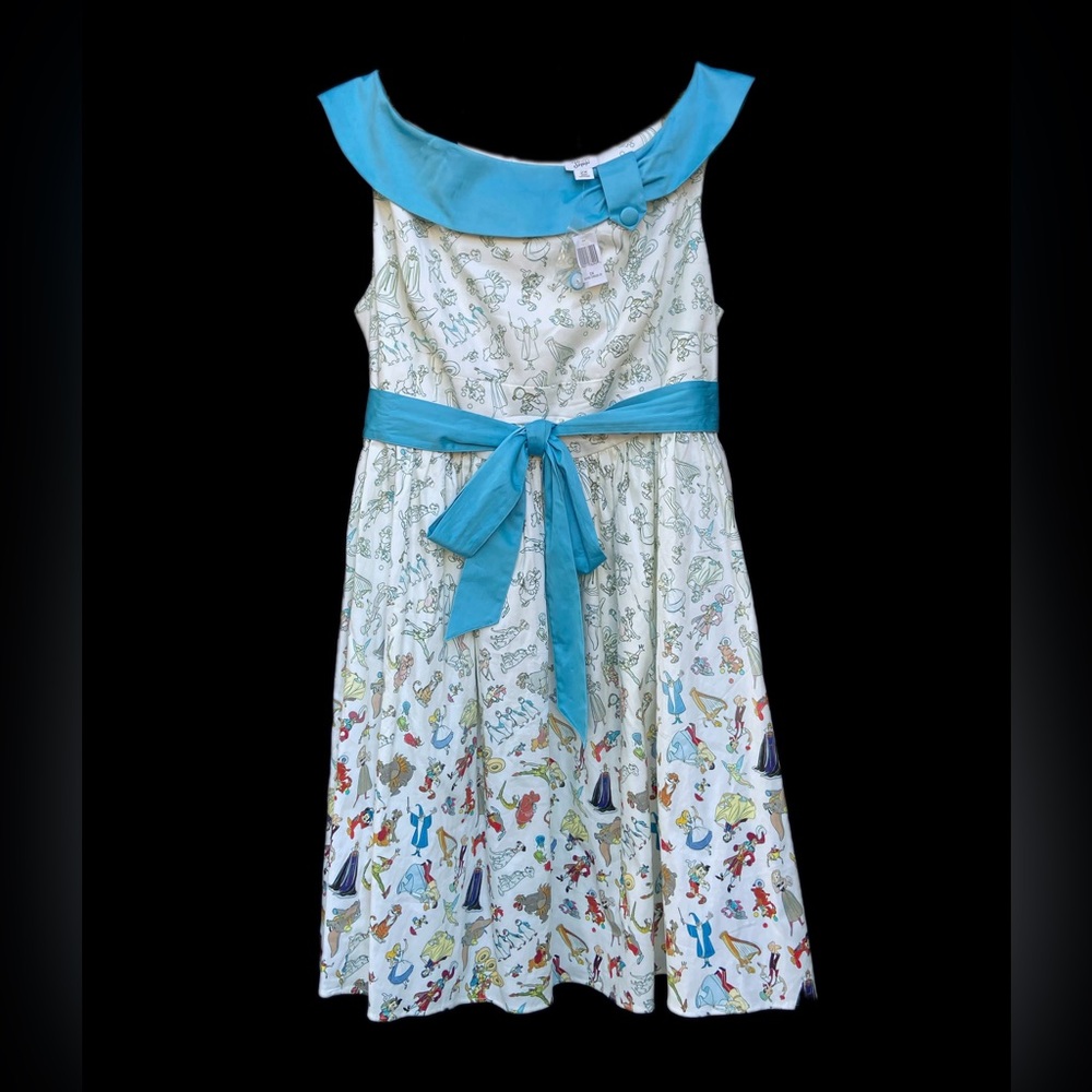 NWT Disneyland Dress Shop 2x 3x 4x Ink and Paint Pinup Retro Mickey Mouse Disney